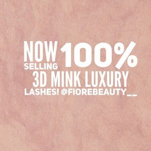 LUXURY 3D MINK CRUELTY FREE LASHES!